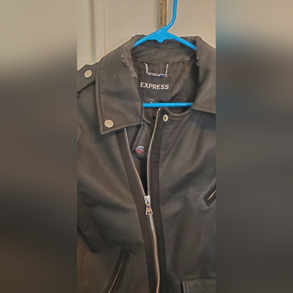 Express Pleather Jacket - Picture 5 of 14